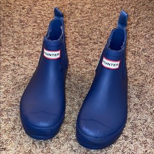 Hunter ankle rain boots